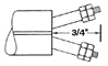 Cartridge Heater Post Terminal Thread Dimensions