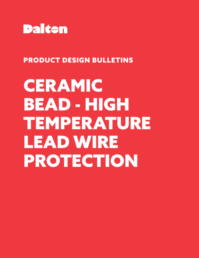 Ceramic Bead – High Temperature Lead Wire Protection